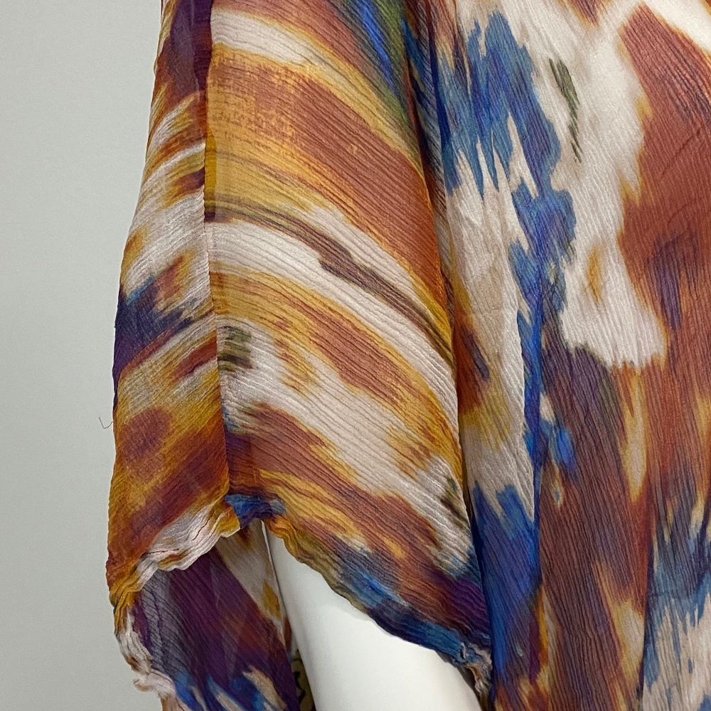 Chico’s Sheer Silk Top - Picture 5 of 9